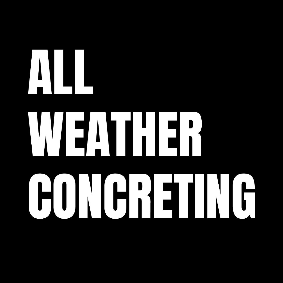All Weather Concreting